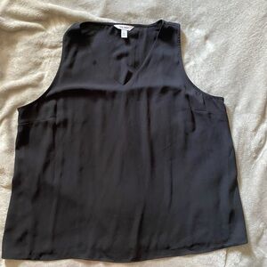 NINE WEST Women's Black Sleeveless Top size XXL